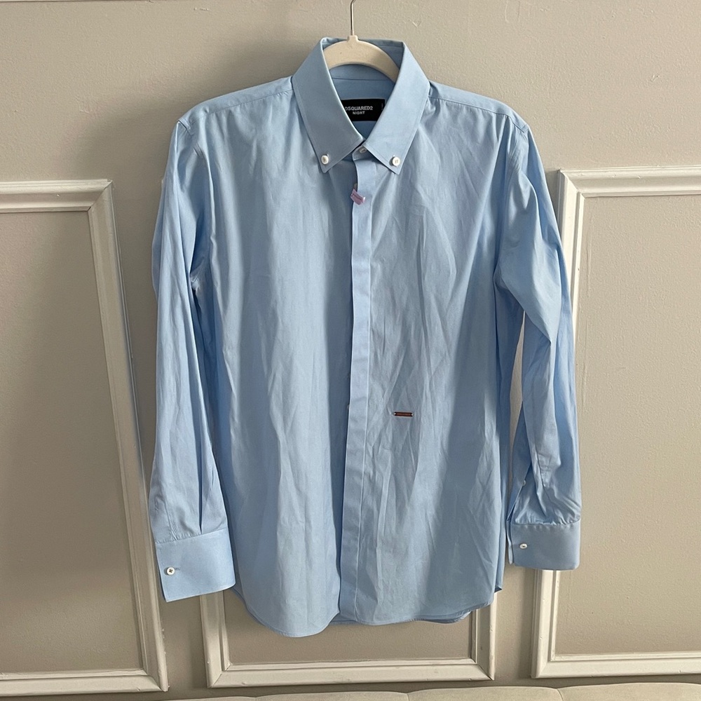 Dsquared2 Night Logo Plaque Shirt